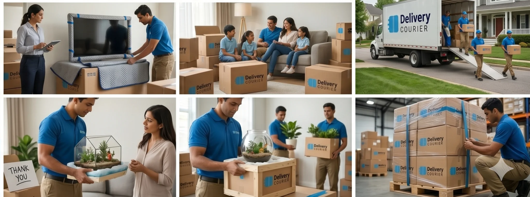 Delhivery Courier team at our Bangalore storage and moving facility