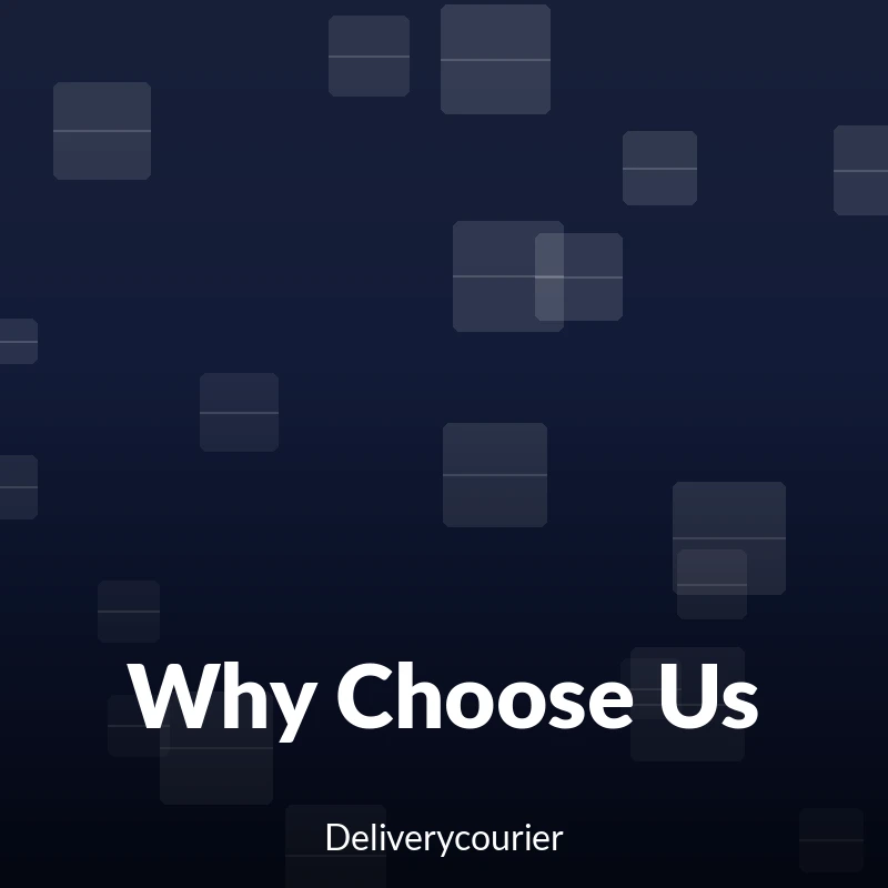 Why Choose Us visual for Deliverycourier showcasing secure, professional storage services in Bangalore